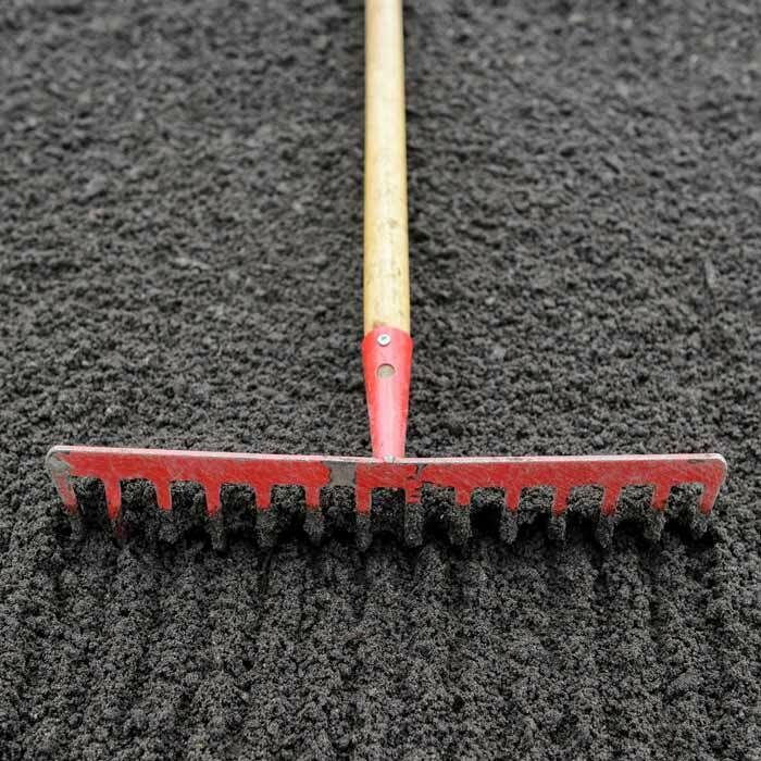 Raking Topsoil