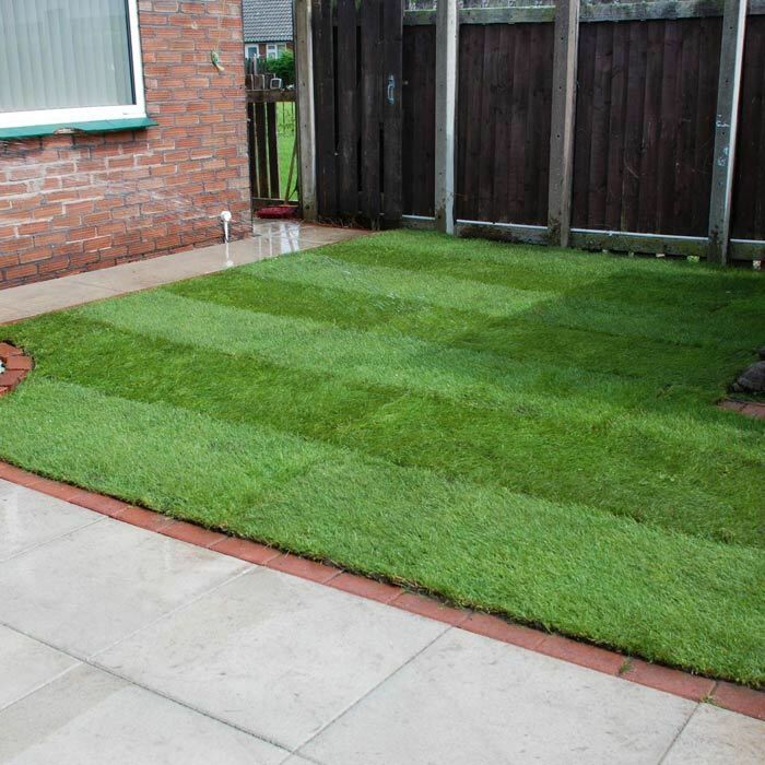 Picture Of Newly Laid Turf