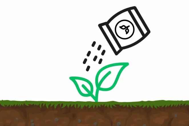 Spring turf fertiliser