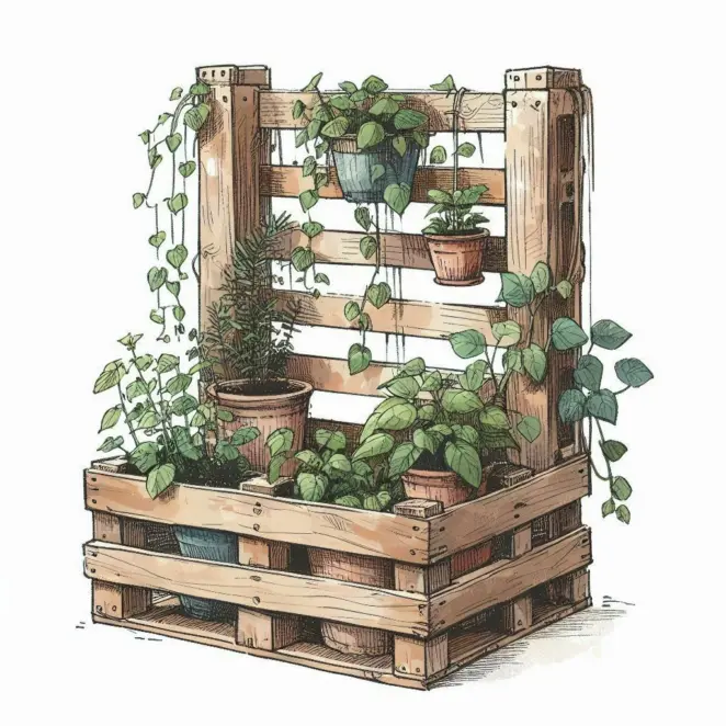 Pallet planter