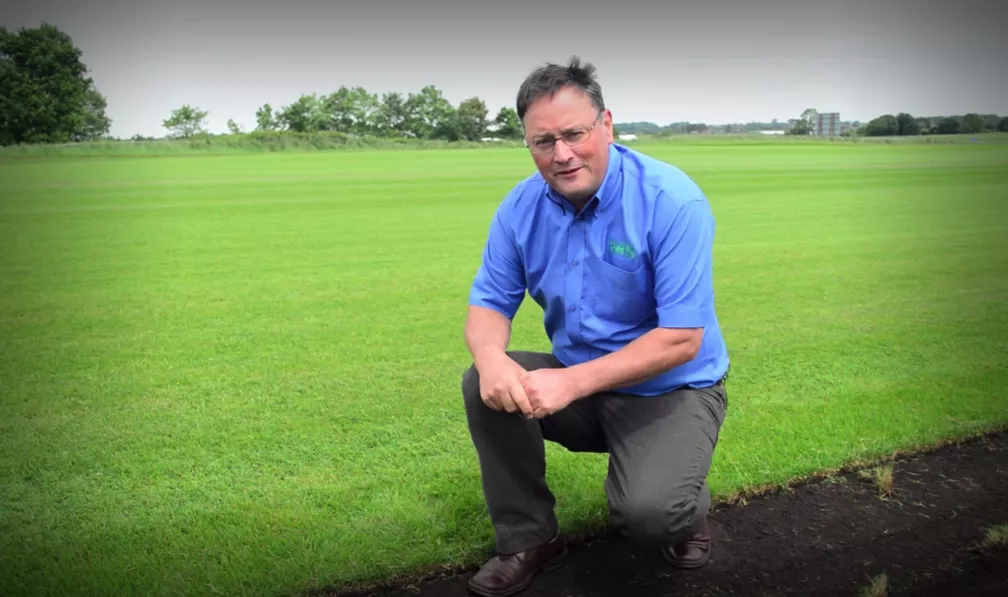 Arrival Of Our New Turf Harvester
